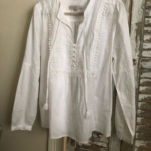 LOFT white tunic